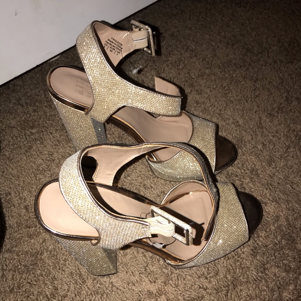 Sparkly heels